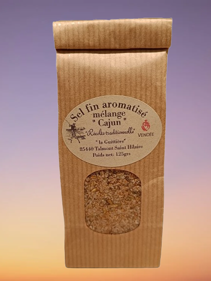 Les Sels fin aromatisés en 125 grs sachet Kraft