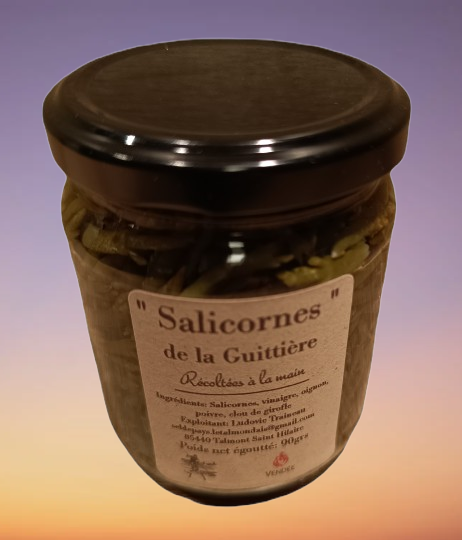 Salicornes au vinaigre 40 et 90grs